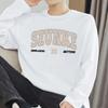 Camiseta Pesada 260g 100% Algodão Masculina Manga Longa Nova Coleção Outono/Inverno 2026 Camisa para Camada Interna Estilo Americano Camiseta de Algodão