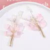 Horquilla antigua color mágico ramo de flores pequeñas y hojas horquilla de cuentas tejida a mano DIY accesorios para el cabello pendientes material al por mayor