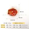 Pegatina decorativa para refrigerador con comida china, tarjeta grande, juego de comida, pato asado de Pekín, pato salado, pato de los ocho tesoros, pegatina magnética estéreo para refrigerador
