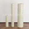 Pegatinas de pared de tablero de rejilla con veta de madera autoadhesivas tridimensionales 3D transfronterizas papel tapiz impermeable a prueba de humedad decoración de pared de fondo de sala de estar papel tapiz