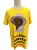 Camisa de Eleição Ugandesa 100% Poliéster Gola Lisa Camiseta para Votação Eleição Presidencial com Gola Costurada Camiseta de Campanha com Avatar Impresso