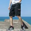 Shorts Masculino Verão Algodão Puro Fino Multi-Bolsos Estilo Hong Kong tamanho plus size Casual Roupa Externa Shorts de Alta Qualidade Calças Casuais Masculinas