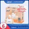 Limpeza de tecidos moles Face série Baihua perfumado guardanapo de tecido facial 3 camadas 100 folhas 6 pacotes de tecido facial de tamanho médio