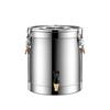 Cubo Aislante de Acero Inoxidable 304 para Cantina Comercial, Cubo para Arroz, Agua Hervida, Sopa, Gran Capacidad, Puesto de Leche de Soya, Té, Cubo para Polvo de Hielo