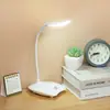 Fornecimento direto presente dormitório leitura e aprendizagem proteção para os olhos carregamento USB 18 contas de lâmpada LED três velocidades toque escurecimento lâmpada de mesa