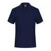 Roupas de Trabalho de Verão com Lapela e Manga Curta, Camisetas Polo Corporativas Bordadas Personalizadas, Logo Impresso Personalizado em Camisas Culturais