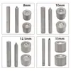 Herramienta de Instalación de Broches de Presión para Ropa, Bolsos y Zapatos, Herramienta Manual para Broches de Presión de 8-15 mm