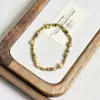 Pulsera de Piedras Naturales con Cuentas Estilo Bohemio Pulsera de Perlas Naturales Diseño de Nicho Pulsera Exquisita Versátil para Mujeres