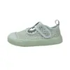 Zapatos Infantiles de Verano en Stock para Niños y Niñas, Huecos, Transpirables, Puntera Cerrada, Anti-Golpes, Velcro, Suela Suave, Apertura Cuadrada, Calzado Infantil al por Mayor