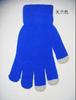Guantes de pantalla táctil al por mayor de fábrica, otoño e invierno, pantalla táctil inteligente, tejidos, guantes cálidos gruesos con forro polar para hombres y mujeres