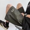 Shorts de secagem rápida masculinos, finos, soltos, plus size, esportivos, casuais, estilo americano, marca da moda, calças de praia