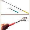 Masajeador de Garras de Águila de Acero Inoxidable en Stock del Fabricante, Rascador Extensible de Garras de Oso para Auto-Masaje
