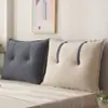 Cojín de terciopelo Cheney de lujo ligero para mesita de noche, respaldo grande extraíble y lavable, respaldo de tatami para mesita de noche, sofá de sala de estar, primera generación de pelo