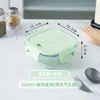 Lonchera recipiente para mantener la frescura lonchera rectangular trabajador de oficina caja para mantener la frescura caja de frutas para el hogar caja bento de vidrio lonchera para estudiantes