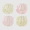 Calzoncillos de algodón para niños Dingmi Bear, algodón puro, grado A, suaves, 7A antibacterianos, para niñas, calzones de triángulo para bebé