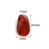 Cuentas de Nube Difuminada Asimétricas Bicolor de Acrílico Accesorios para Joyería DIY Cuentas de Piedras Preciosas Simuladas Cuentas de Nube Asimétricas