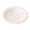 Soporte para Tetera de Encaje con Flores de Cerezo Pintadas a Mano Estilo Japonés Juego de Té Kung Fu Bandeja de Burbujas Secas Cerámica para el Hogar Bandeja para Snacks de Té