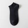 Calcetines de dos agujas calcetines cortos de mujer primavera y verano algodón fino calcetines de barco cortos de algodón simple de color sólido para mujer al por mayor
