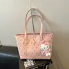 Bolsa feminina moderna de grande capacidade 2026 nova estilosa casual popular bolsa de mão bolsa de ombro tote grande estampada