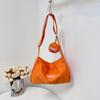 Bolsa de Lona Transfronteiriça para Mulheres 2026 Novo Estilo Bolsa de Ombro Estilo Ins Design de Nicho Versátil Bolsa Quadrada Pequena Transversal Casual
