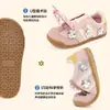 Zapatos infantiles Topstar, zapatillas para niños pequeños, zapatillas de entrenamiento alemanas para niñas, zapatillas con estampado de leopardo y floral para niños, zapatos de bebé