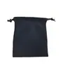 Fornecimento de fábrica bolsa de flanela joias bolsa de armazenamento de flanela com cordão bolsa longa de flanela personalizada