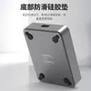 Dock para HD M.2 Lanshuo Leitor de Estado Sólido Sata/Nvme Caixa de Disco Rígido de Liga de Alumínio Protocolo Duplo para Computador e Celular