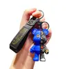 Chaveiro Mecânico de Urso Semi-Anatômico Estiloso e Legal Boneco de Urso Violento Personalizado Chaveiro de Bolsa e Carro Presente Venda por Atacado