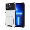 Para iPhone14plus funda de teléfono tipo tarjetero con tapa Apple 14Promax funda protectora 2 en 1 resistente a caídas
