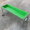 Comedero para ovejas, comedero para ganado, comedero de plástico para ganado, bebedero, comedero, comedero con soporte para la cría de ovejas