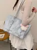 Bolsa de Ombro para o Dia a Dia de Grande Capacidade Estilo Coreano Bolsa de Mão Feminina 2026 Nova Bolsa Tote Simples Bolsa de Ombro Versátil