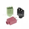 PJ-358 conector de audífonos vertical conector de audio conector de 5 pines vertical enchufe directo conector de audífonos de audio de 3.5 mm