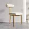 Silla de Maquillaje, Recepción de Salón de Belleza, Sillón Individual, Silla para Salón de Uñas, Silla de Comedor de Lujo Ligero para Mahjong, Otro Metal
