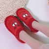 Educação Infantil Pai-Filho Meias Antiderrapantes para Chão Infantil Sapatos e Meias Indoor para Casa de Homens e Mulheres Lã de Bebê Sorridente Adereços de Performance