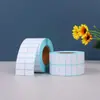 Papel Térmico Etiqueta à Prova de Três Fatores 50X40X30X20Mm de Largura Papel para Impressão de Código de Barras para Entrega Expressa e Supermercado Etiquetas Autoadesivas