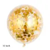 Amazon Globos Transparentes de Confeti y Brillantina de 12 Pulgadas Redondos Transparentes con Confeti de Colores Decoración de Cumpleaños
