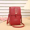 Bolsa para Teléfono Móvil Estilo Nuevo, Bolso Pequeño Cruzado para Mujer, Bolso de Hombro Mini Ligero para Mujer, Pantalla Táctil, Fábrica de Origen Transfronteriza