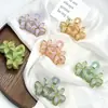 Pinza de Flor Estilo Coreano 2026 para Mujer, Pinza de Tiburón Doble Flor de Acrílico, Elegante Accesorio para el Cabello para Medio Recogido, Pinza de Cabello Fresca y Dulce
