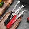 Pinzas para Hielo Antideslizantes Recubiertas de Goma de Acero Inoxidable, Pinzas Gruesas No Magnéticas para Cubitos de Hielo, Pinzas Mini para Cubos de Azúcar, Pinzas para Alimentos, Pinzas para Cubitos de Hielo