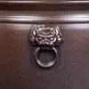 Jarra Grande de Cerámica Engrosada, Tanque de Peces Tradicional de Jingdezhen, Jarra de Feng Shui para Sala de Estar Interior y Patio, Venta al por Mayor Personalizada por Fabricante