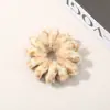 Nuevo Cordón de Teléfono de Felpa con Estampado de Leopardo para Otoño e Invierno, Cuerda para el Cabello con Patrón de Pelo Corto que No Suelta, Accesorio para Moño y Cola de Caballo