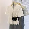 Camiseta de Manga Corta con Textura Única y Súper Elegante con Forma de Corazón Top Holgado Ropa para Mujer Primavera/Verano 2025 Nuevo Manga Corta