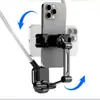 Novo Suporte de Celular para Transmissão ao Vivo com Visão em Primeira Pessoa para Pendurar no Pescoço para Gravação de Vlogs, Ciclismo, Pesca, Esportes ao Ar Livre, Montagem Magnética
