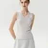 Camisola de punto de cachemir con cuello en V y encaje ondulado, versátil, elegante, corte ajustado, color liso, diseño simple, perfecta como capa interior