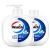 Welloux Saúde Bacteriostática Limpeza de Mãos 480ml + Suplemento 480ml Hidratação Suave Efetivamente Inibe 99% Antibacteriano