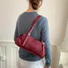 Bolso de Axila para Mujer 2026 Nuevo de Moda Otoño Gama Alta Gamuza Terciopelo Mezcla Bolso de Hombro Único Bolso Retro para Viajar