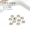 Pedras de Strass para Nail Art Strass Coração Strass Coração Torto Strass Cognac Branco Strass Coração Pêssego Quadrado Strass Transparente Decoração de Unhas 10 Peças