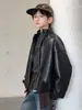 Chaqueta de cuero para niño, ropa exterior fresca y elegante de otoño para niños, nueva colección primavera-otoño 2026, chaqueta de moda para niños
