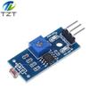 Módulo sensor fotosensible detección de luz módulo fotorresistor módulo fotosensible LM393 sistema de 3 hilos