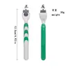 [Verde] Cabezal de afeitado manual de 3 hojas Cabezal de afeitado de 3 capas Adaptación transfronteriza Velocidad Geely